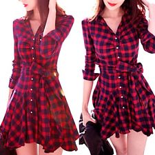 Rot karierte kleider