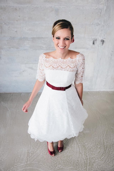 Schlichtes kleid für standesamt