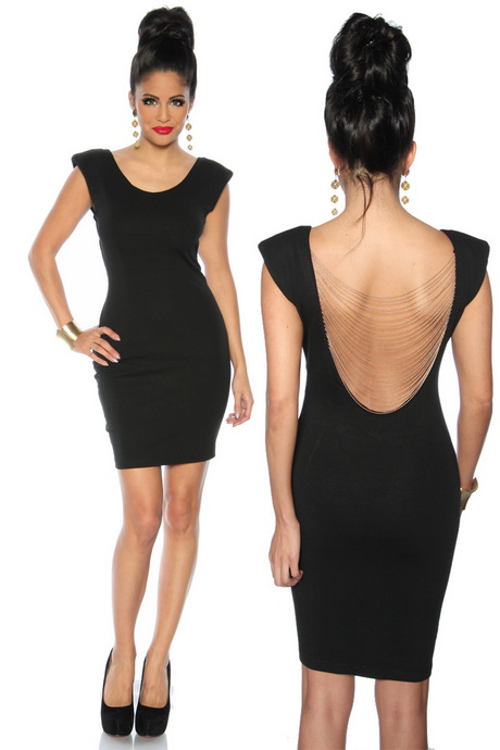 Enges Kurzes Kleid Mit Langen ärmeln Enges schwarzes kleid