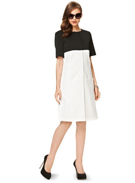 Etuikleid mit mantel