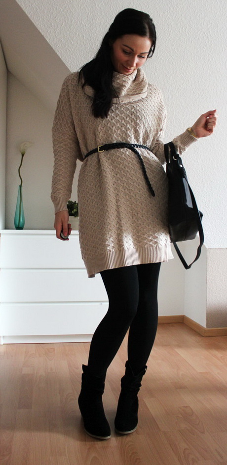 Kleid mit leggings