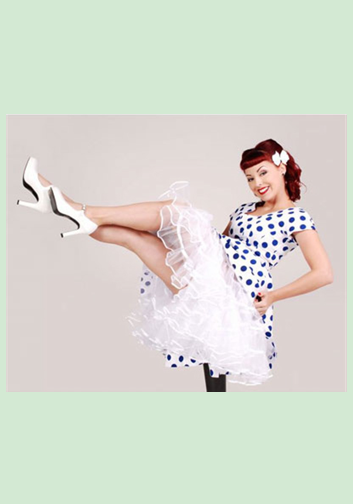 Petticoat pin up