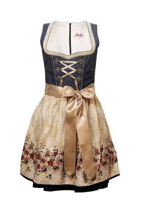 Fuchs dirndl blau