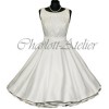 Petticoat kleider weiß