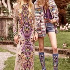 Kleid im 70er stil