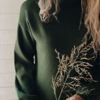 Winterkleid grün