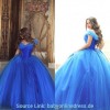 ﻿Kleid lang blau