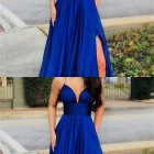 Blaues kleid elegant