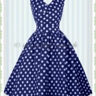 Petticoat kleid blau