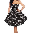 Rockabilly kleid petticoat 50er