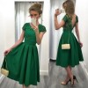 Schöne grüne kleider
