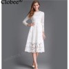 Kleid weiß lang sommer