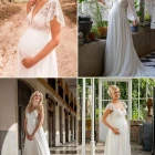 Brautkleid für schwangere lang